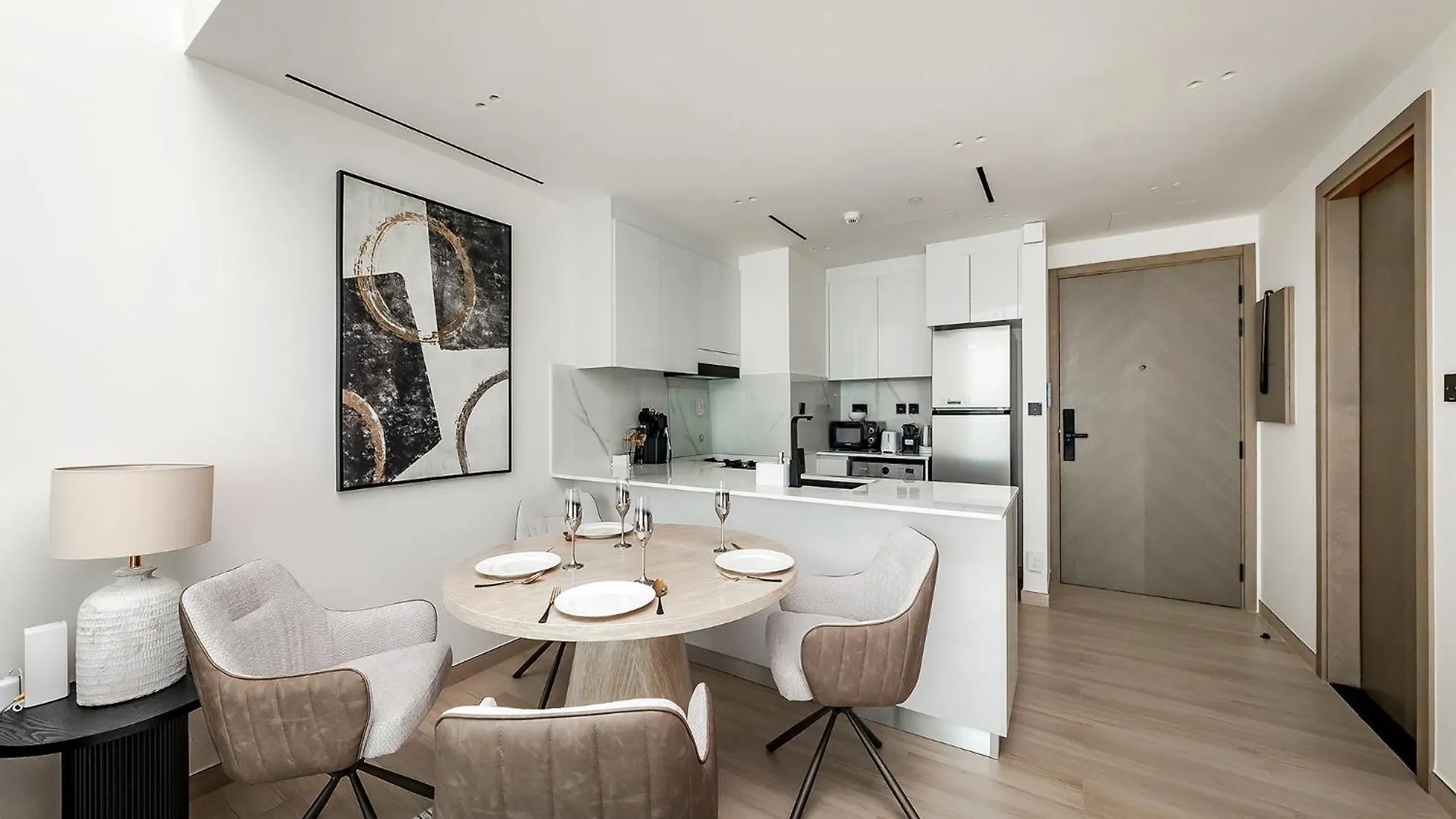 Stylish 1Br At Binghatti Corner Jvc Dubai Apartment