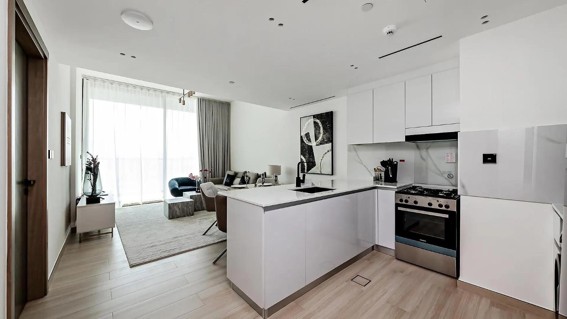 Stylish 1Br At Binghatti Corner Jvc Dubai Apartment